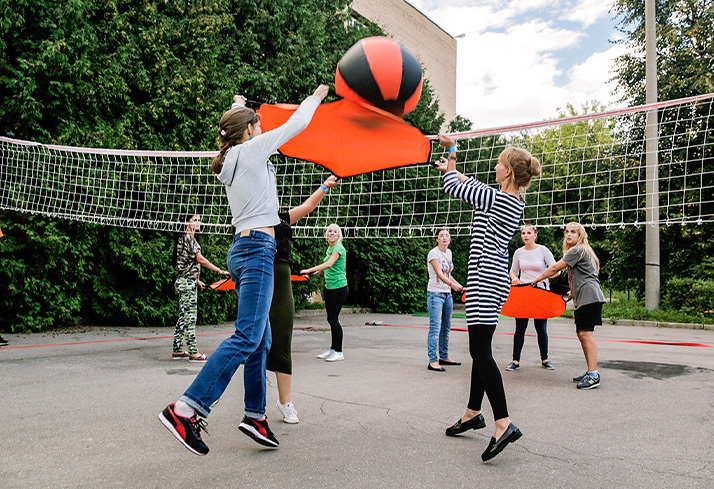 Командный волейбол  