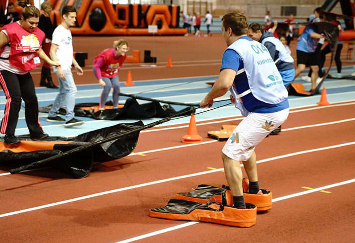 Командная эстафета "Заплыв" 