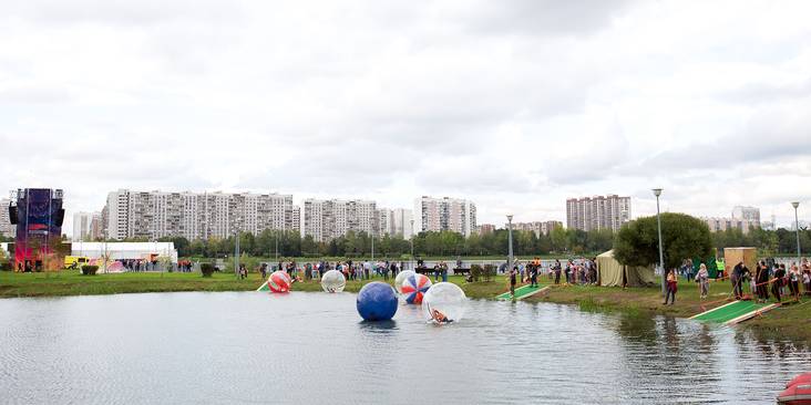 Районный праздник в Марьино