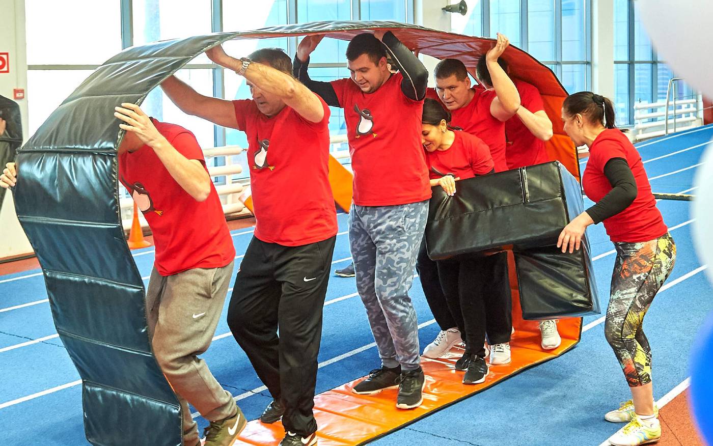 Командный биатлон