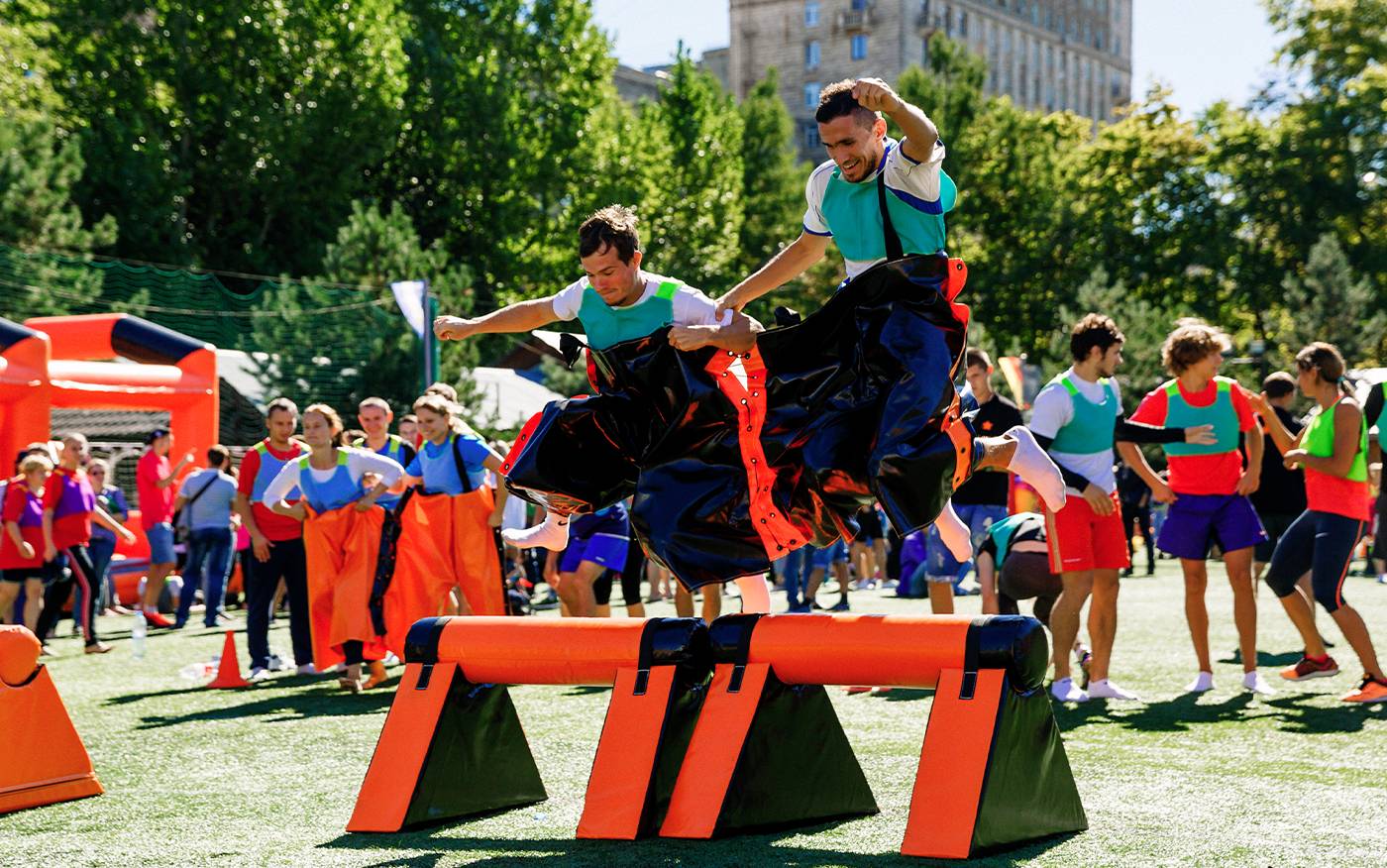 Командный биатлон