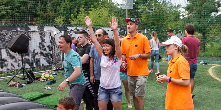 Тимбилдинг на природе