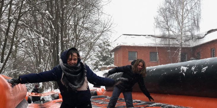 Тимбилдинг зимой